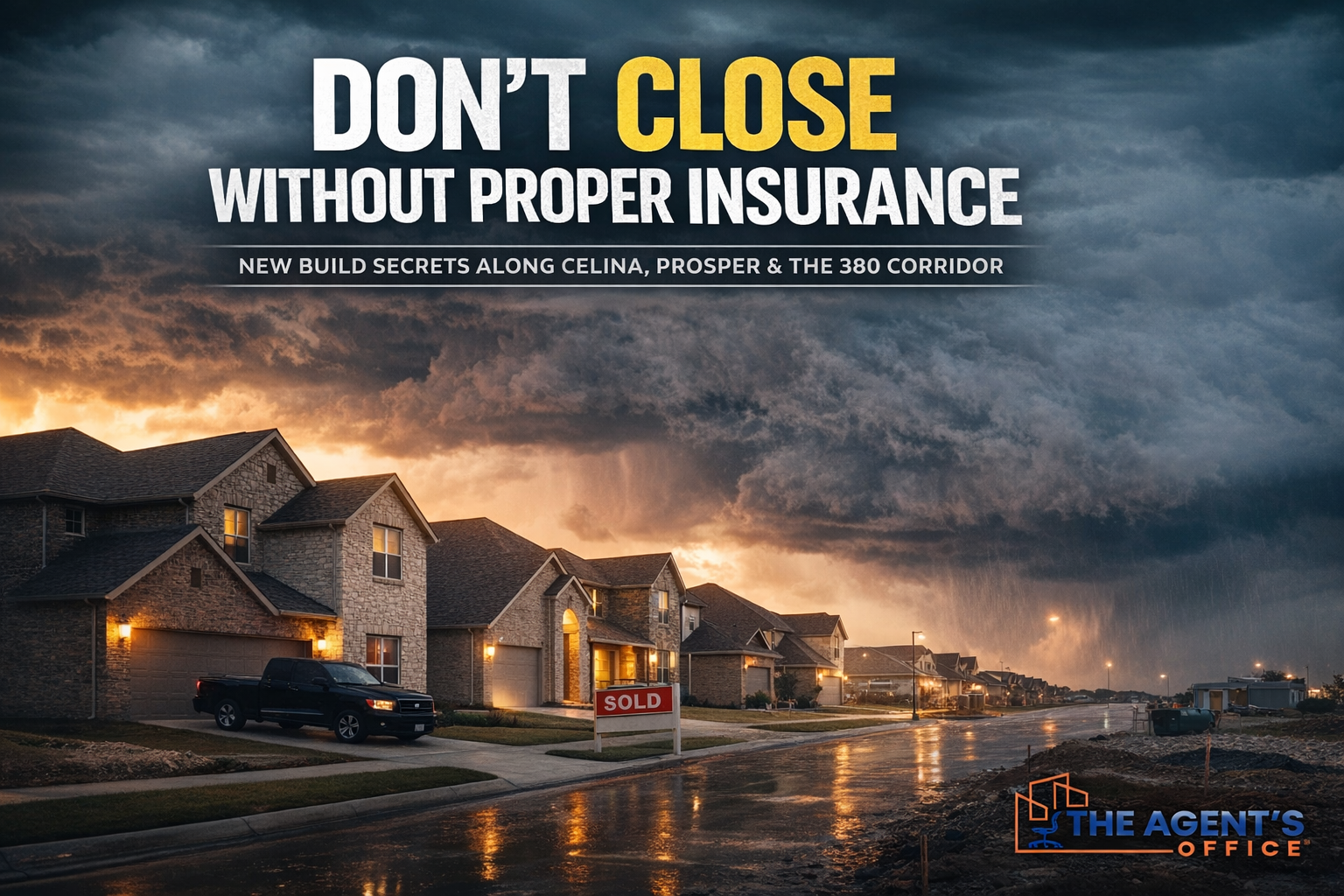 New Construction Home Insurance – Celina, Prosper & 380 Corridor (2026 ...